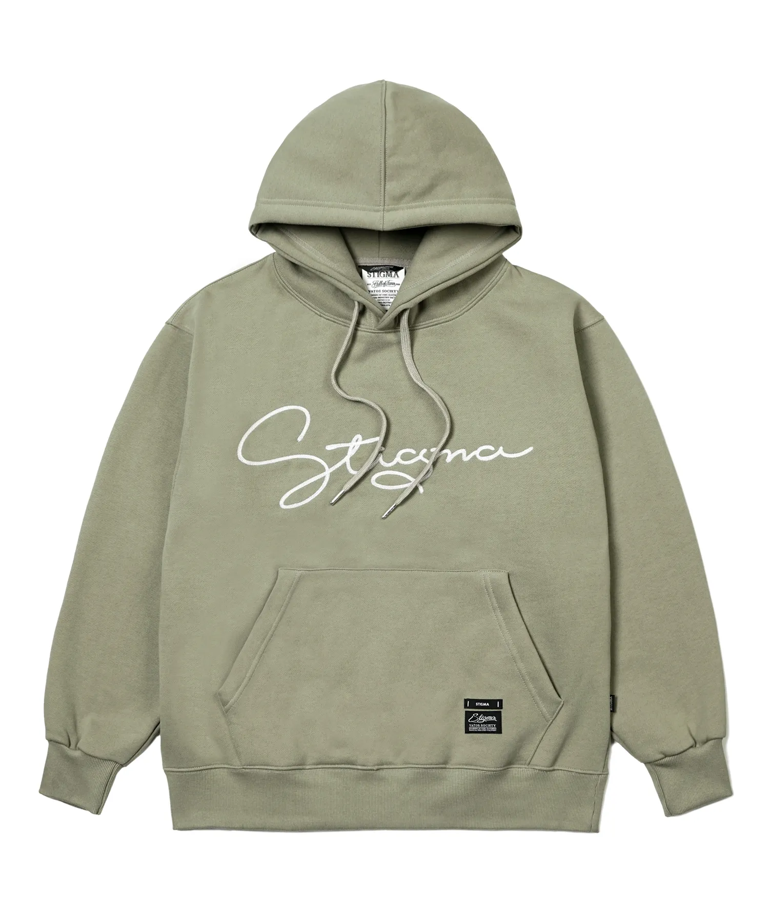 STIGMA | STIGMA Oversized Heavy Sweat Hoodie - 22 Letter Graph - Result