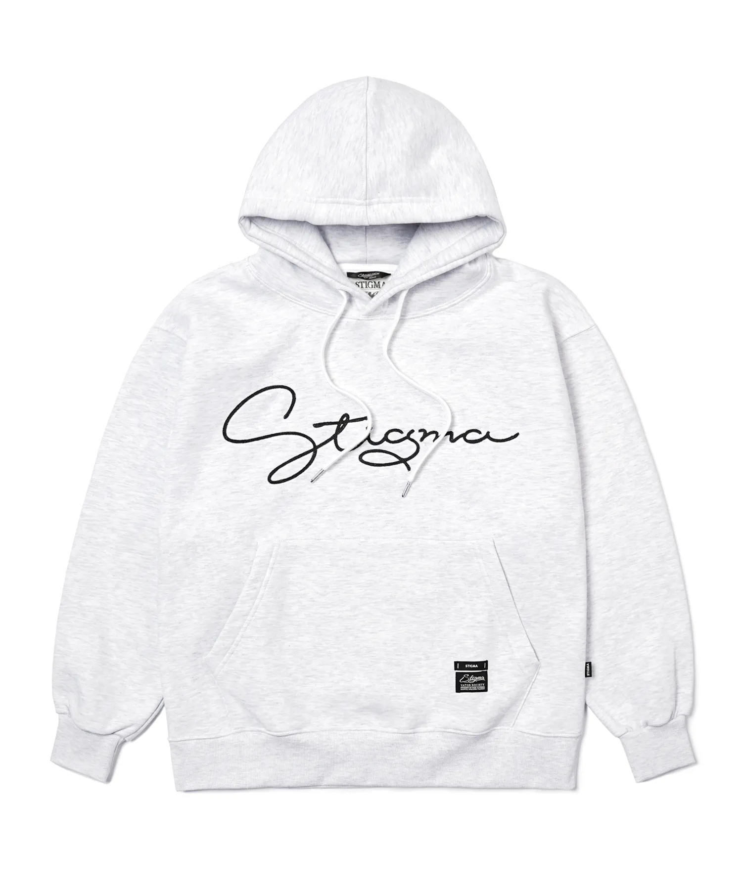 STIGMA | STIGMA Oversized Heavy Sweat Hoodie - 22 Letter Graph - Result