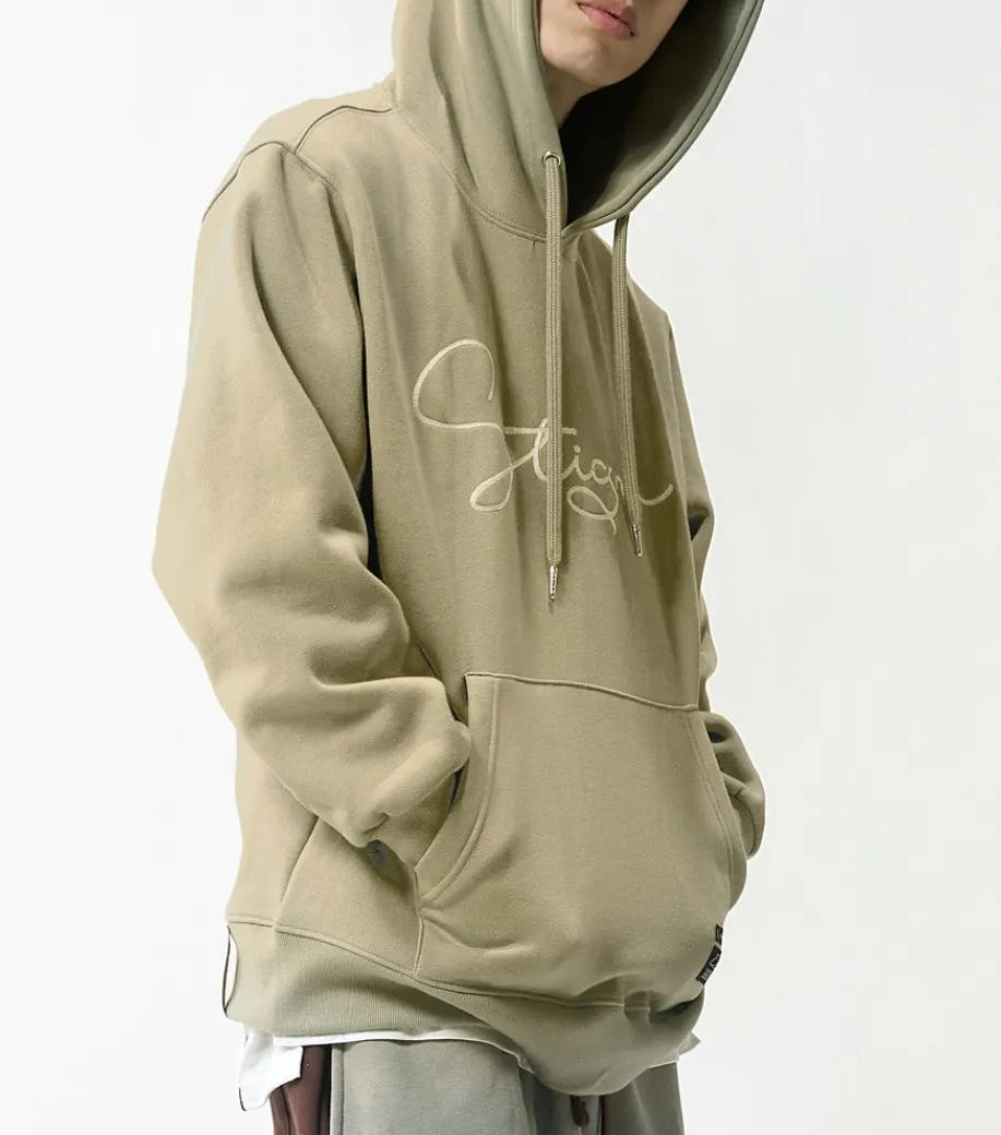 STIGMA | STIGMA Oversized Heavy Sweat Hoodie - 22 Letter Graph - Result