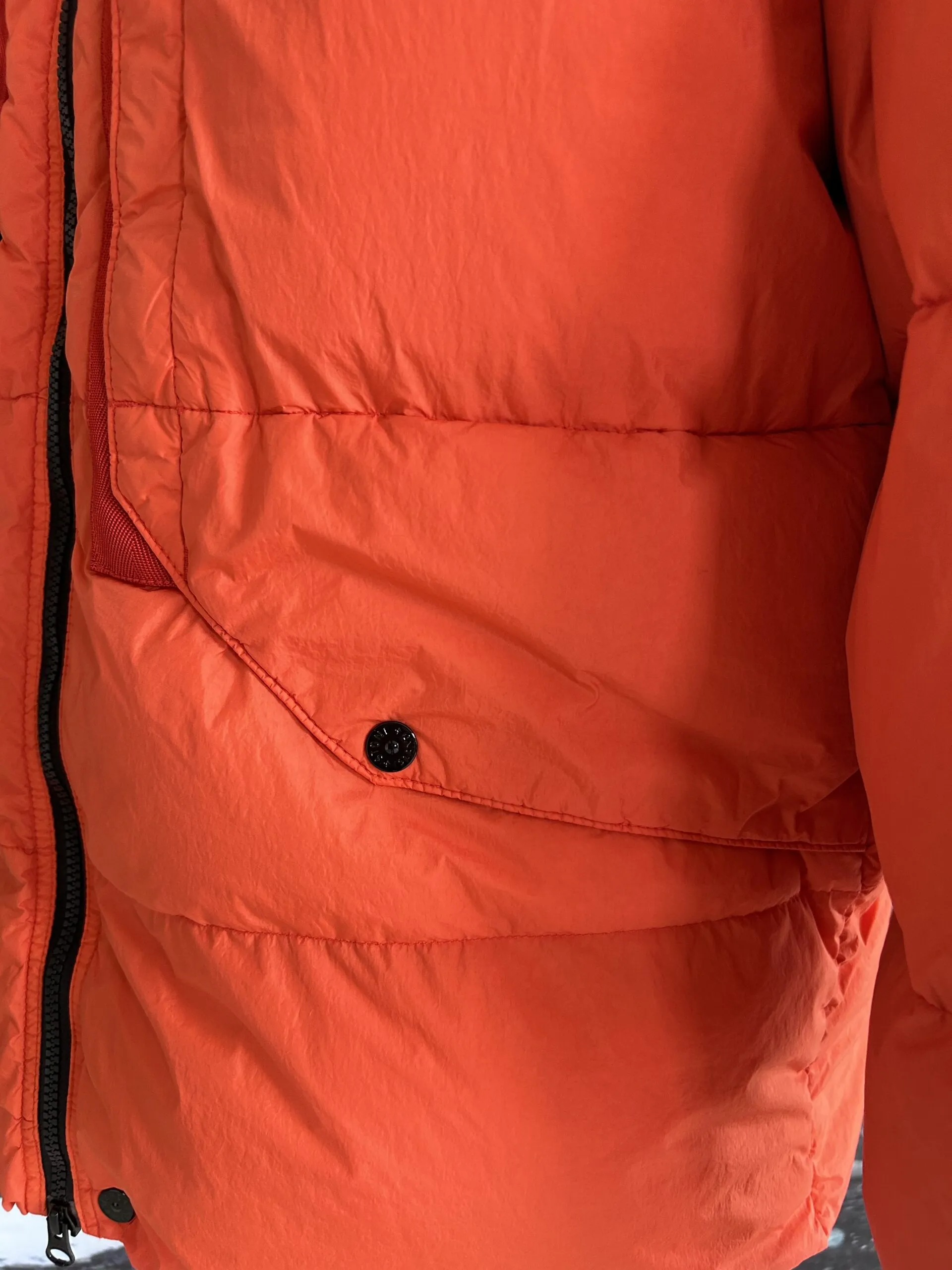 Stone Island Down Jacket - Garment Dyed Crinkle Reps R-NY Material