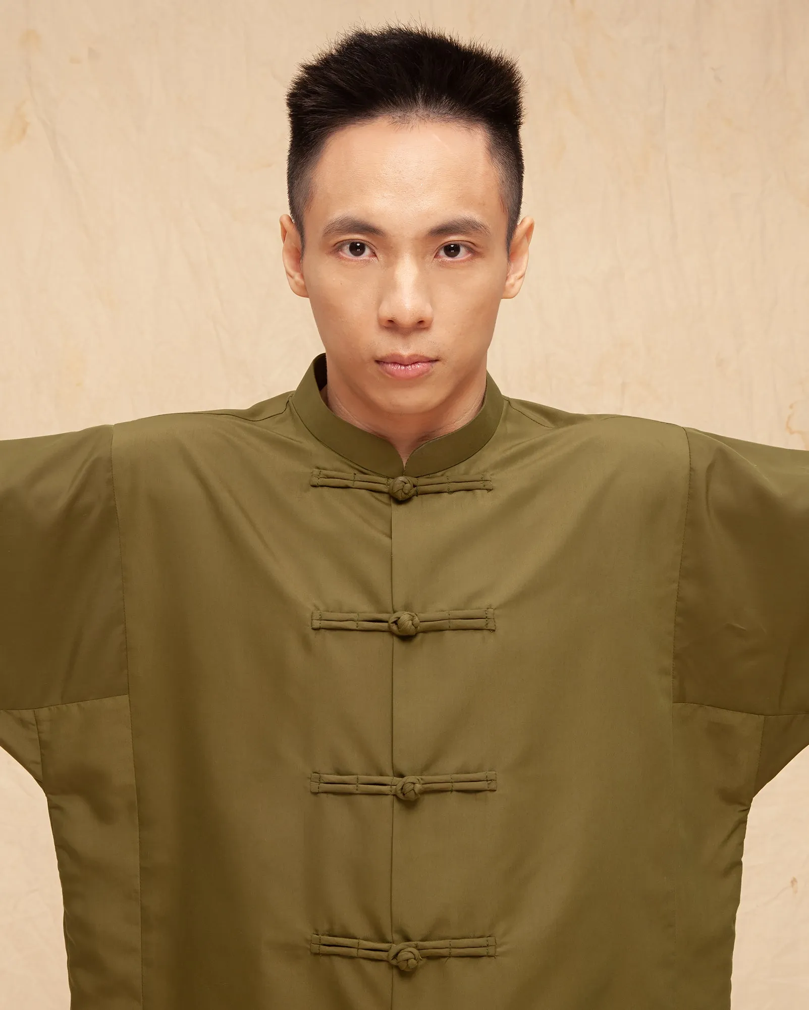 Straight Tang Suit (Olive)