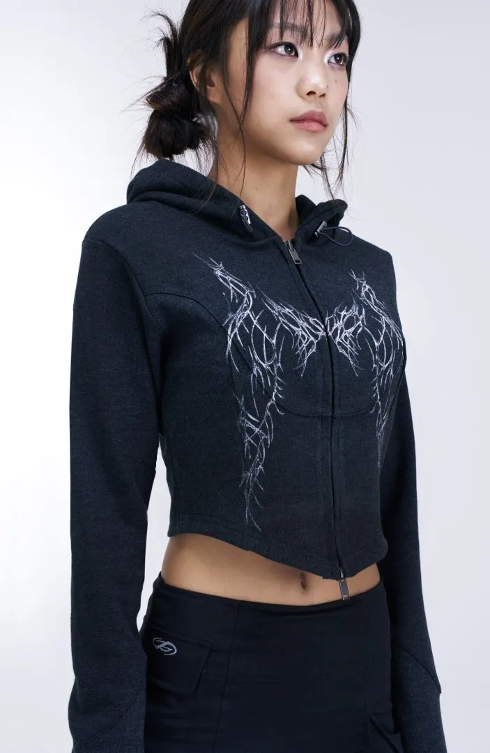 Street Style Logo Hoodies & Sweatshirts for Skin Hugging