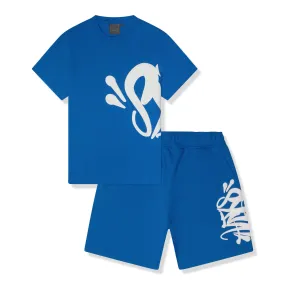 Syna World Team Blue T-Shirt & Shorts Twinset