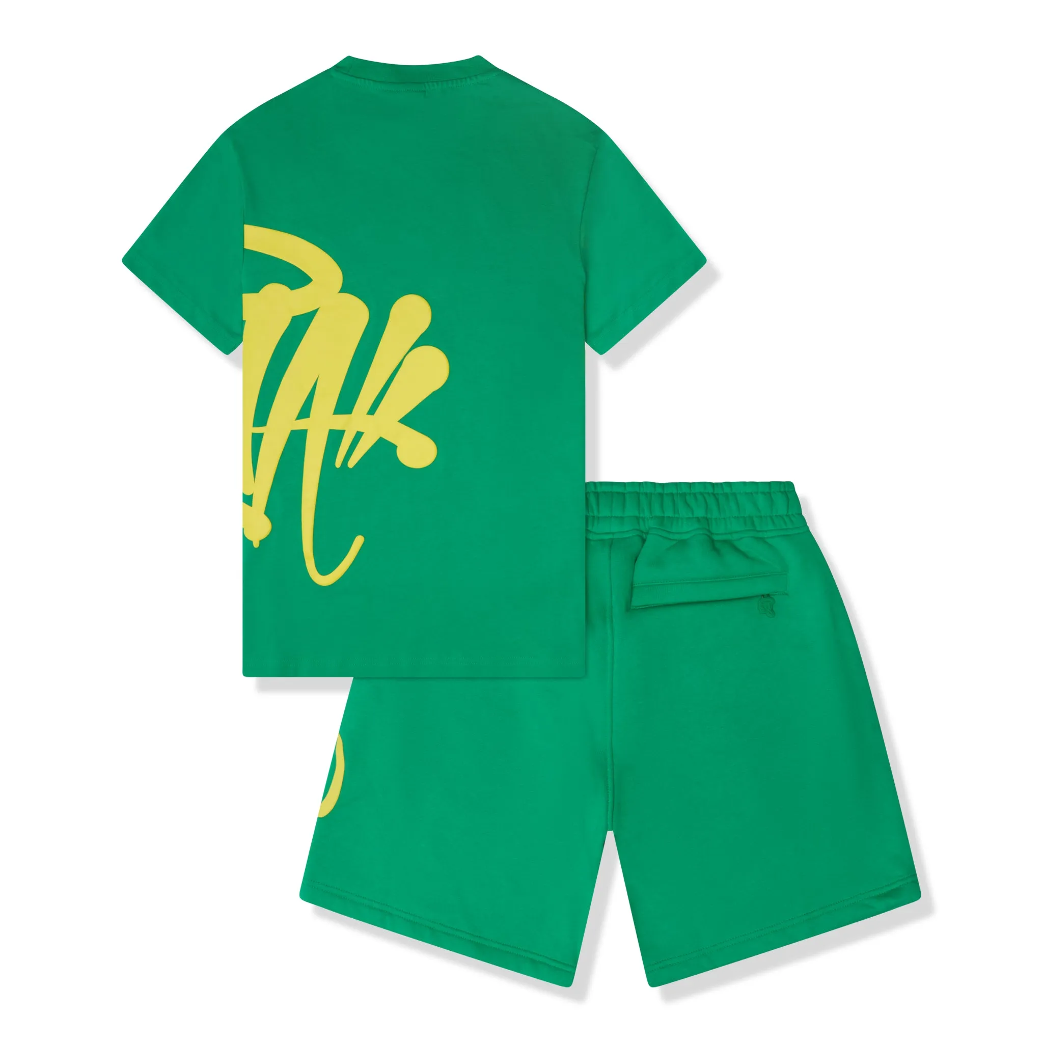 Syna World Team Green T-Shirt Shorts