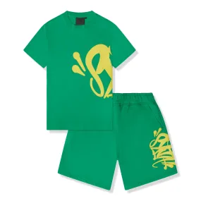 Syna World Team Green T-Shirt Shorts