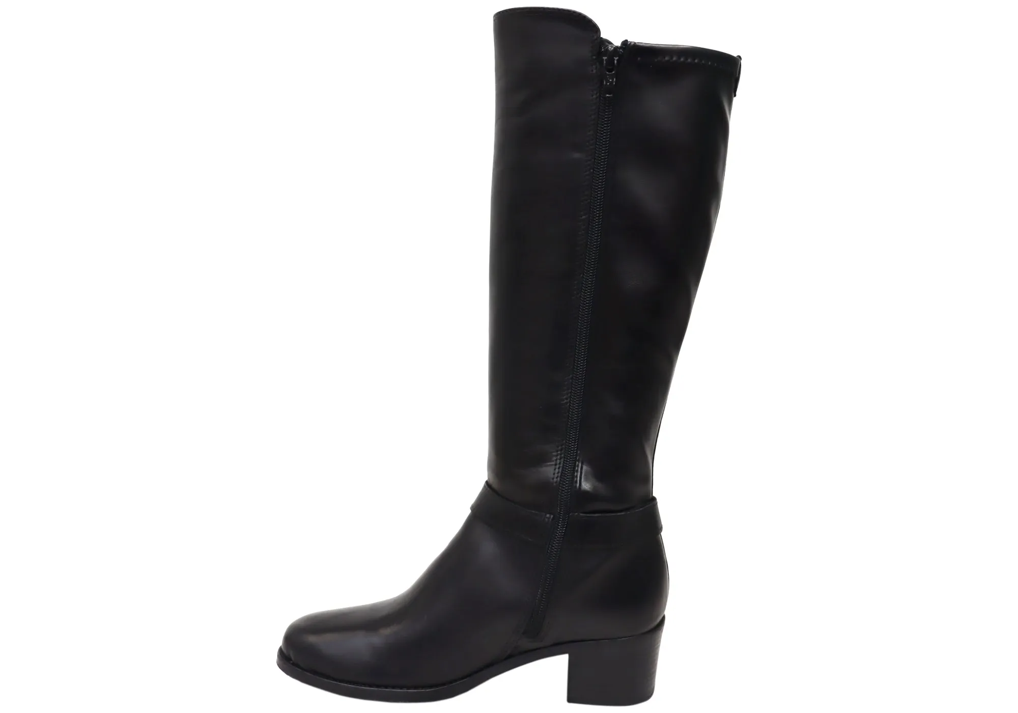 Tamaris Abigail Womens Comfortable Leather Knee High Boots