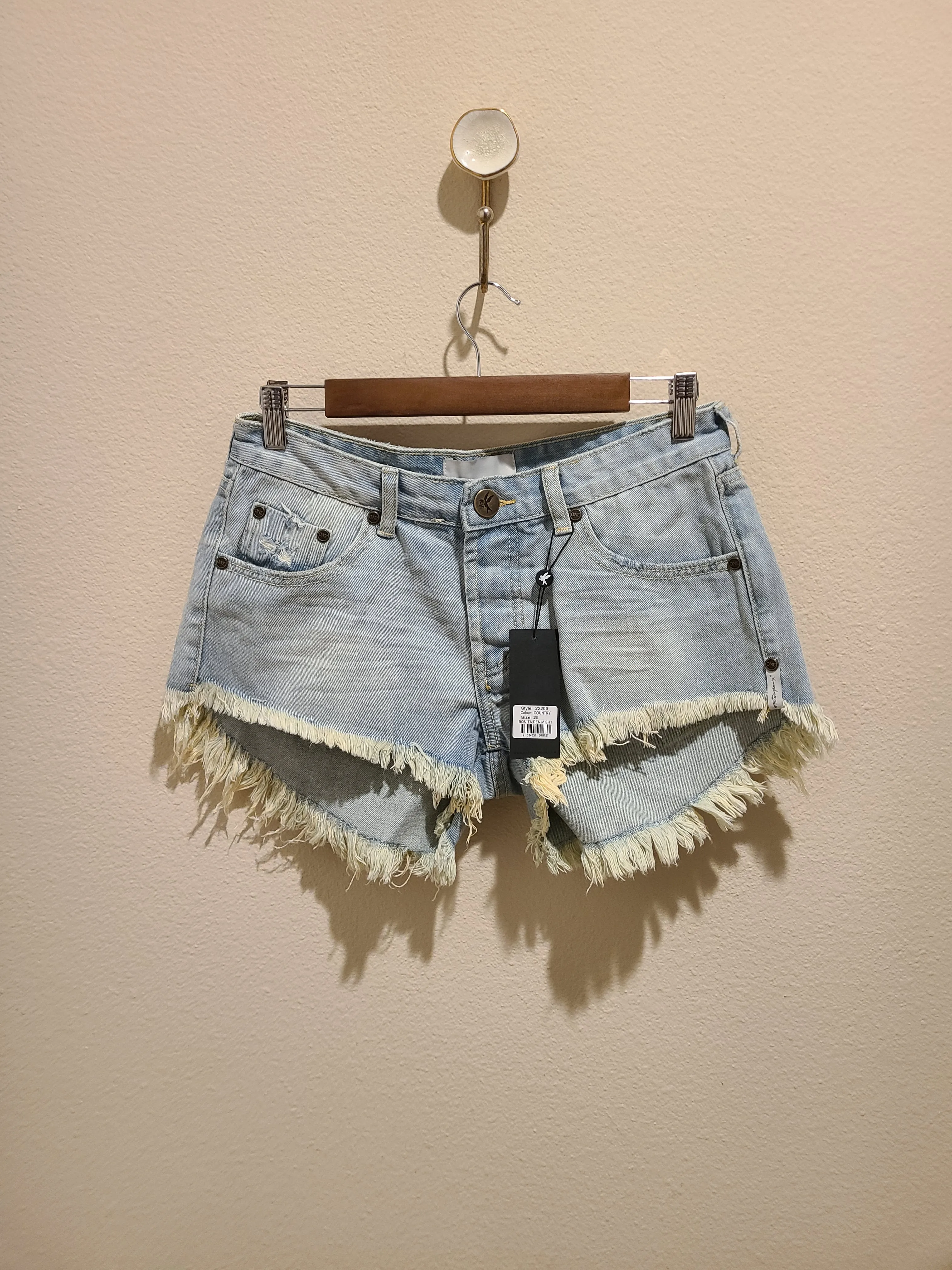 Teaspoon Country Bonita Low Waist Shorts.