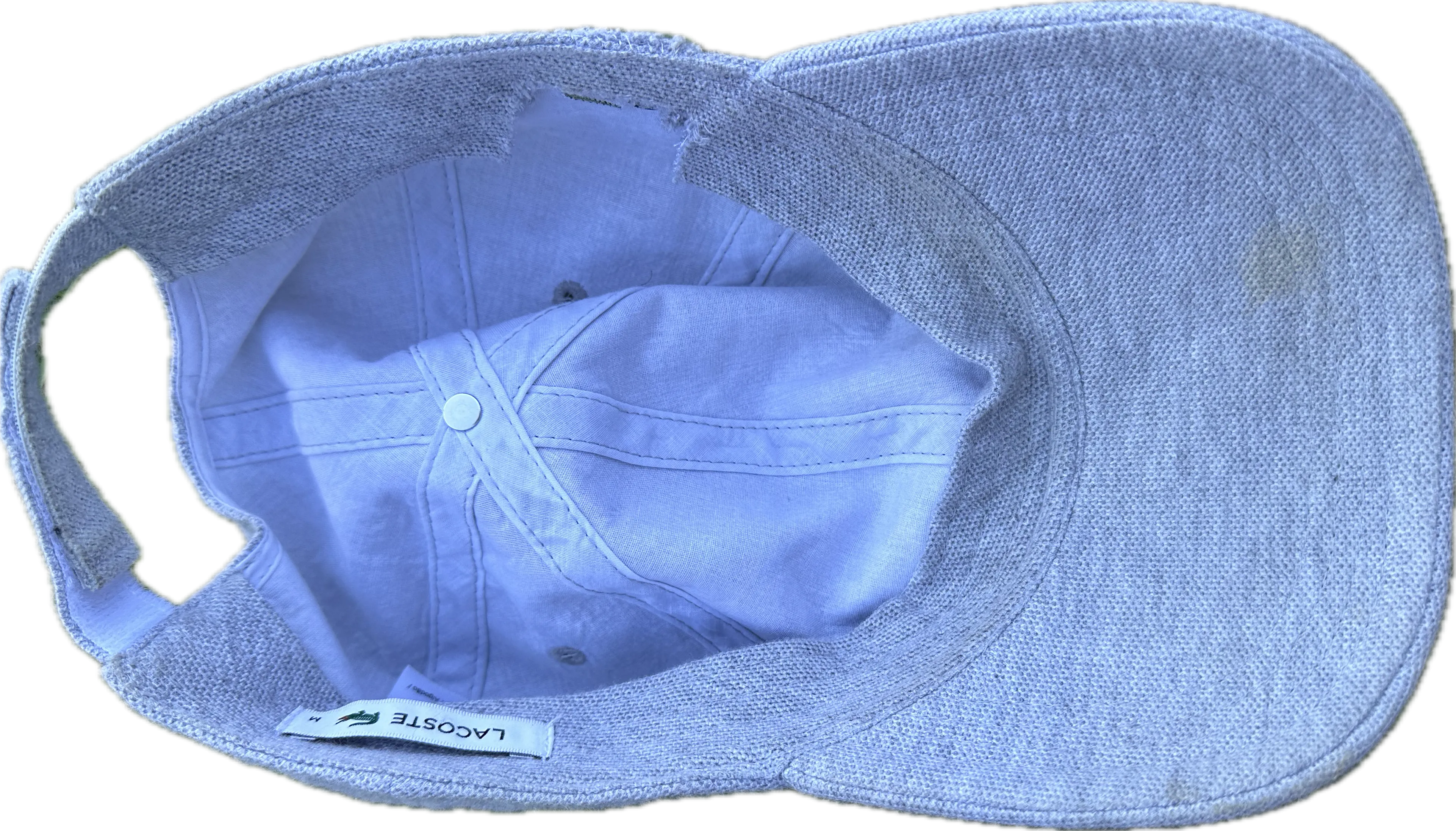 THE GENTLEMEN: Ray’s Grey Lacoste Adjustable Hat