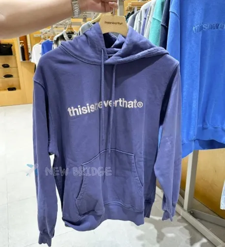 Thisisneverthat | Unisex Street Style Long Sleeves Logo Hoodies - Shop Now!