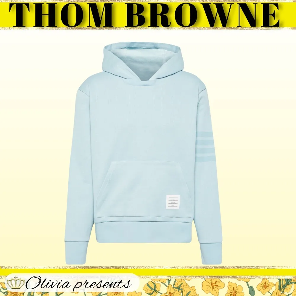 Thom Browne Long Sleeves | Street Style Plain Cotton Logo Designers