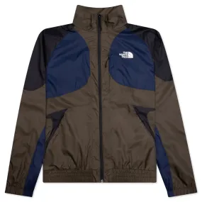 TNF X Jacket - New Taupe Green/Summit Navy/TNF Black is a structured and versatile outdoor jacket designed by The North Face. It