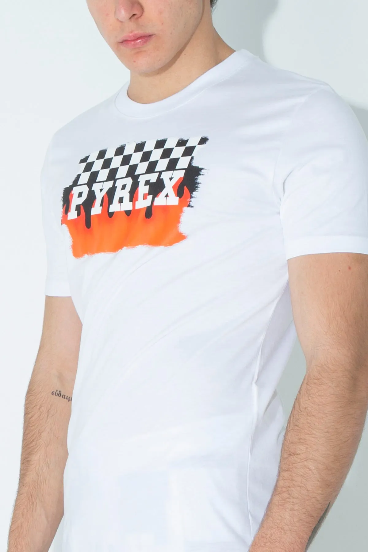 track print t-shirt