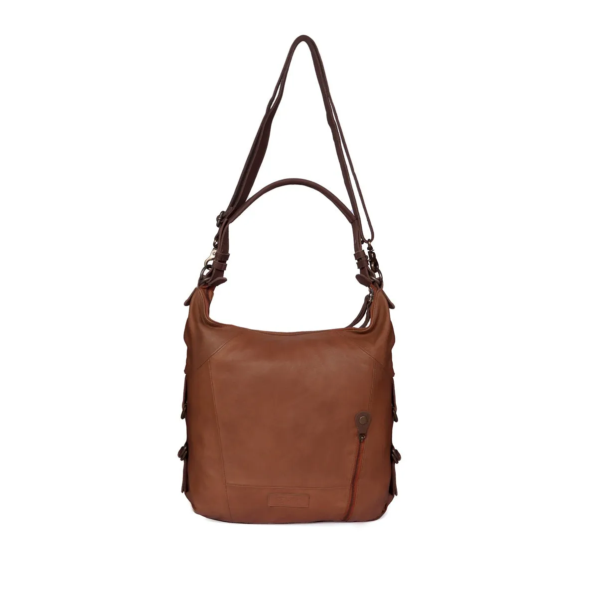 Unique Look Tan Genuine Leather Ladies Tote Bag