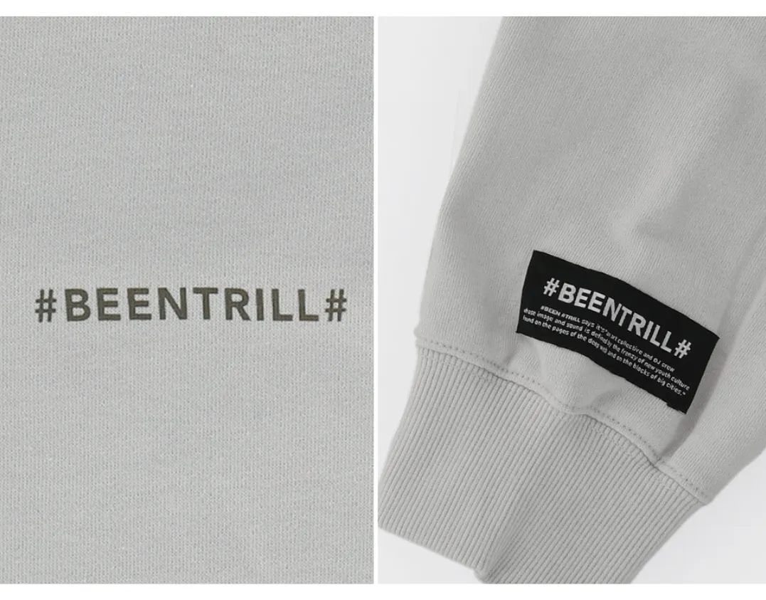 Unisex Street Style Cotton Logo Hoodies & Sweatshirts by BEEN TRILL