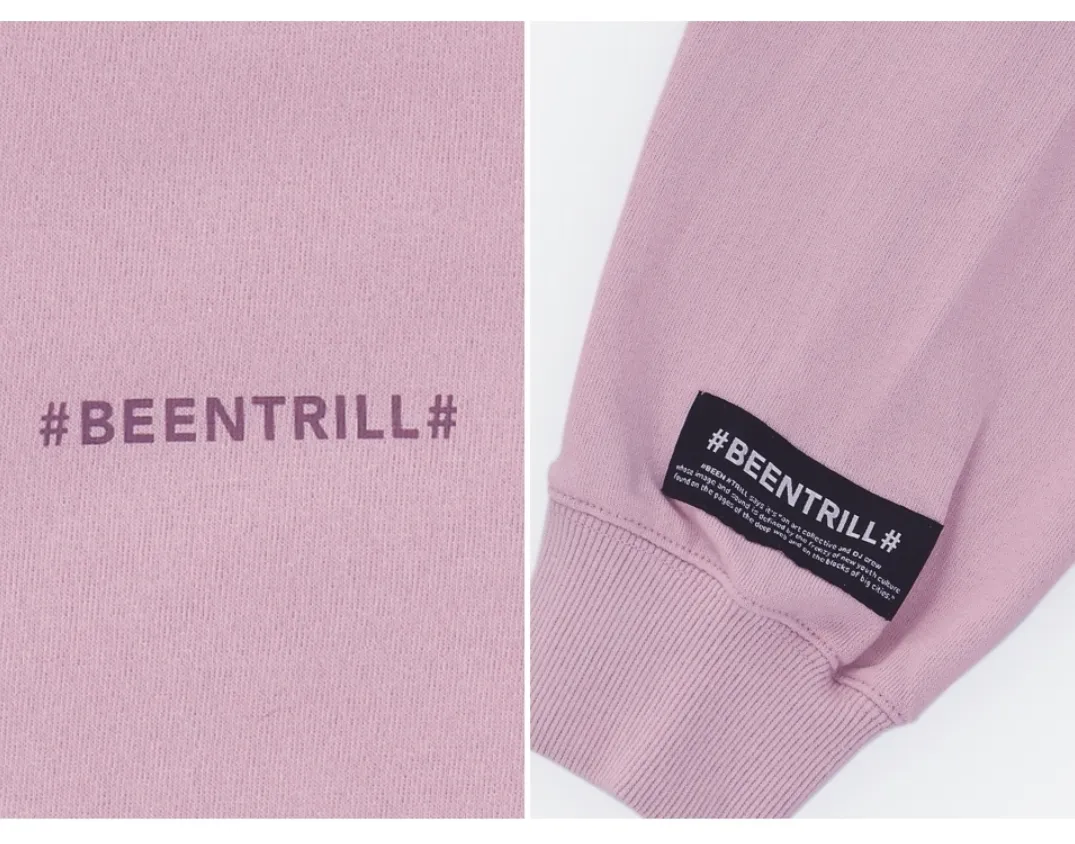 Unisex Street Style Cotton Logo Hoodies & Sweatshirts by BEEN TRILL