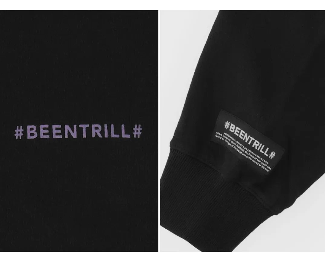 Unisex Street Style Cotton Logo Hoodies & Sweatshirts by BEEN TRILL