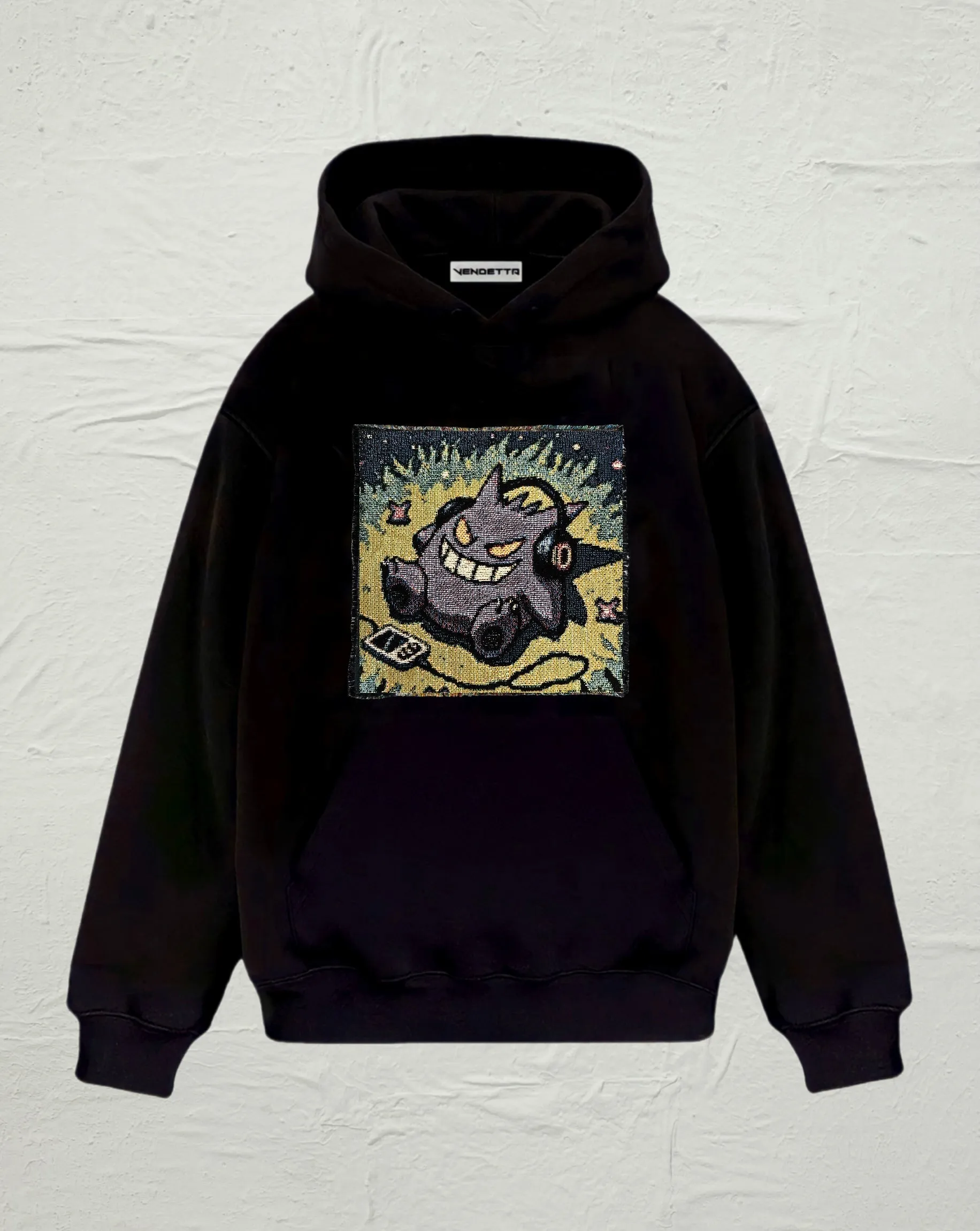 VA-AW21-817 GENGAR TAPESTRY HOODIE