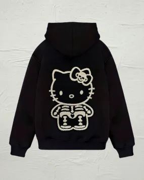 VA-SS24-760 HELLO KITTY CORALINE TAPESTRY HOODIE