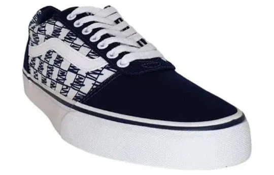 Vans Men's Ward Low Navy Scribble Shoes - Buy Now!