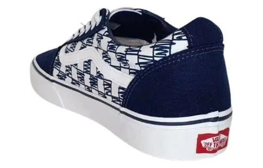 Vans Men's Ward Low Navy Scribble Shoes - Buy Now!