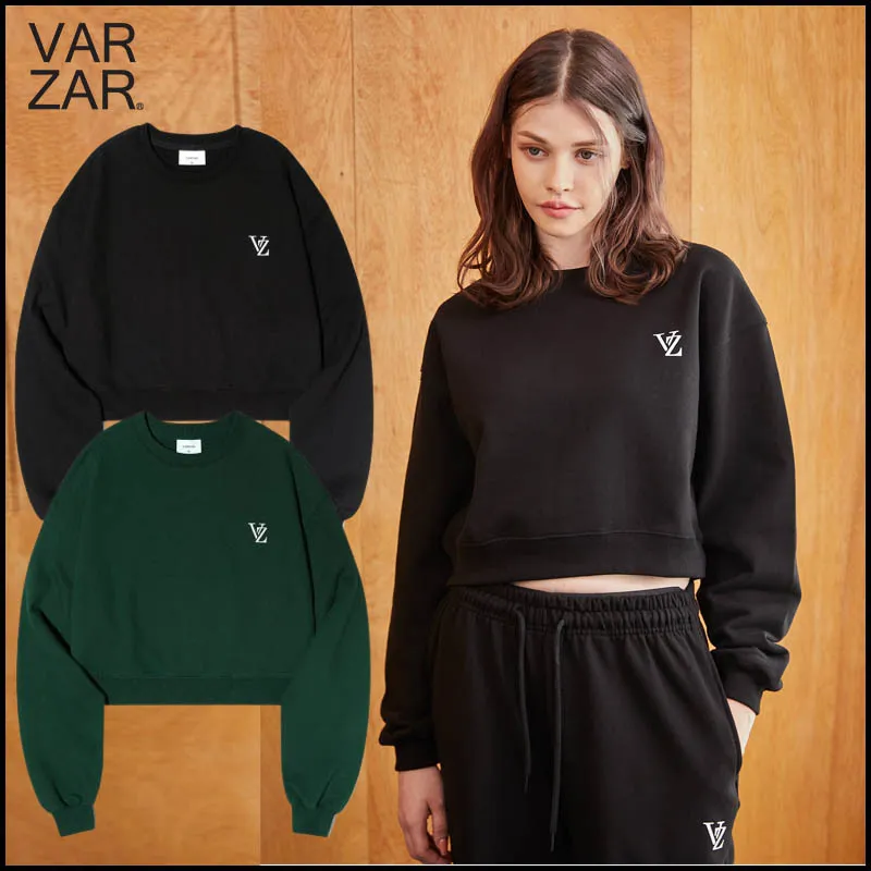 VARZAR Hoodies & Sweatshirts | Street Style Long Sleeves Logo