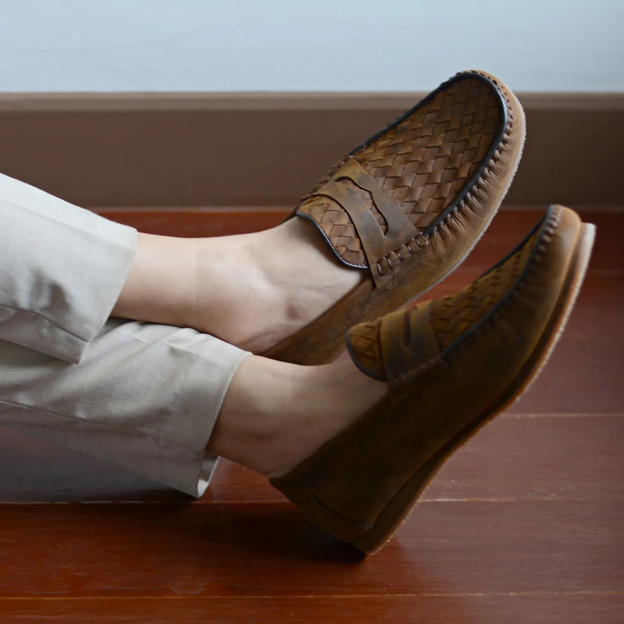 W823 Penny Loafer Copper