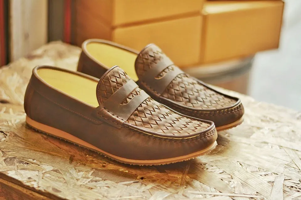 W823 Penny Loafer Copper