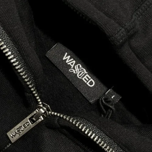 WASTED PARIS | Street Style Plain Cotton Logo Hoodies - Unisex, Long Sleeves