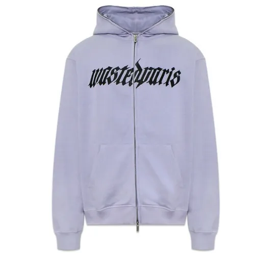 WASTED PARIS | Street Style Plain Cotton Logo Hoodies - Unisex, Long Sleeves