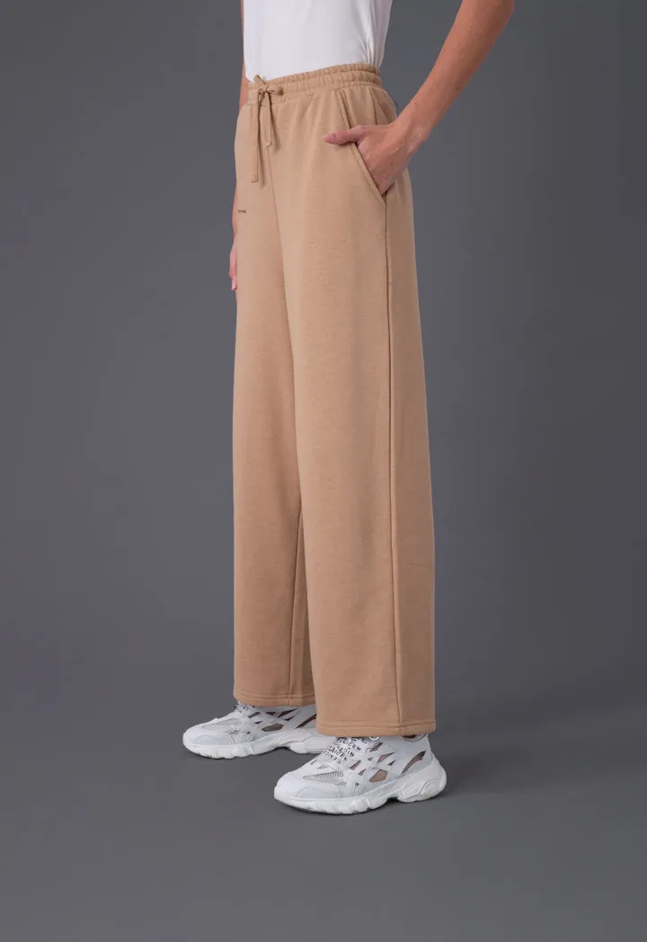 Wide Leg Pants with Drawstring Waist