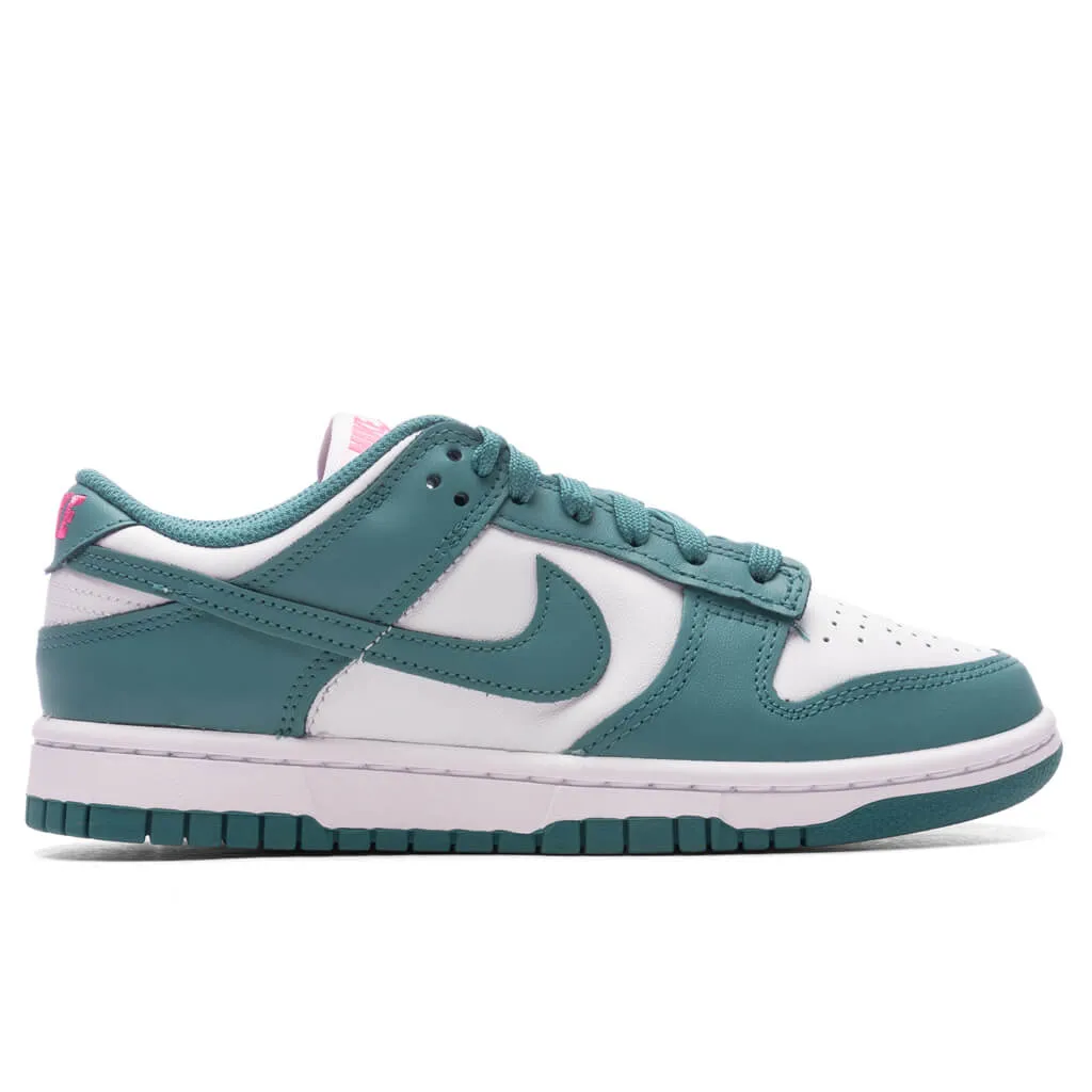 Women's Dunk Low South Beach - White/Noise Aqua/Pinksicle