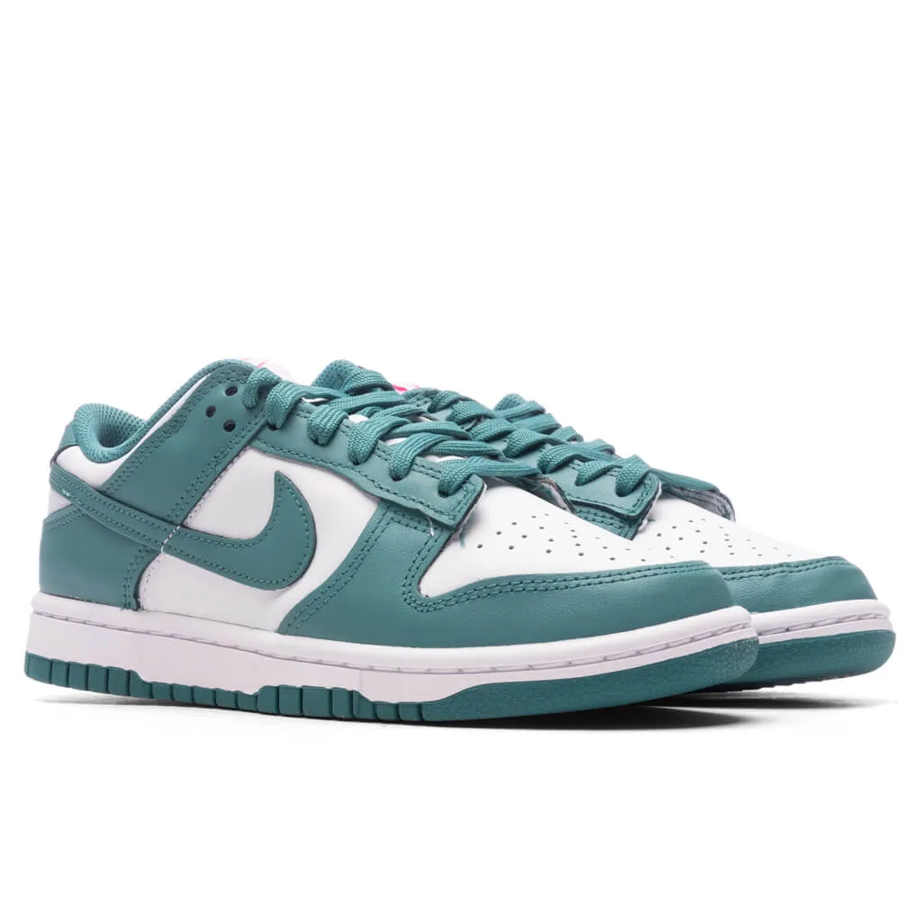 Women's Dunk Low South Beach - White/Noise Aqua/Pinksicle