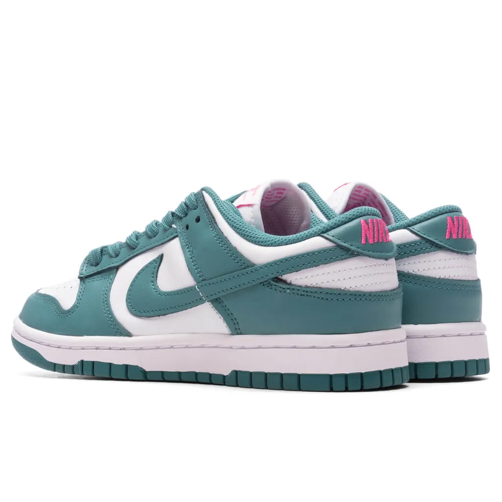 Women's Dunk Low South Beach - White/Noise Aqua/Pinksicle