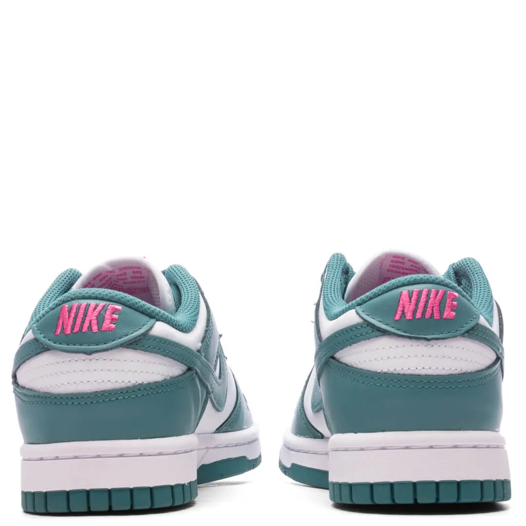 Women's Dunk Low South Beach - White/Noise Aqua/Pinksicle