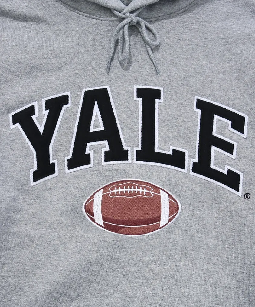 Yale 2 Tone Arch Football Club Hoodie, Available in Yale Official Store